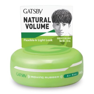 MANDOM – Gatsby Moving Rubber Hair Wax - Air Rise Green
