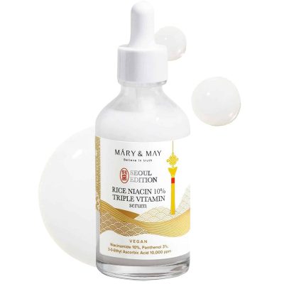 MARY & MAY – Rice Niacin 10% Triple Vitamin Serum Seoul Edition