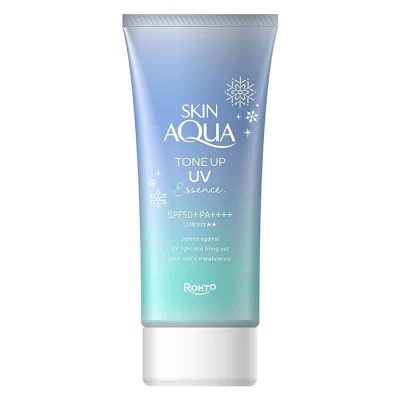 ROHTO MENTHOLATUM – Skin Aqua Tone Up Essence SPF 50+ PA++++ - Blue