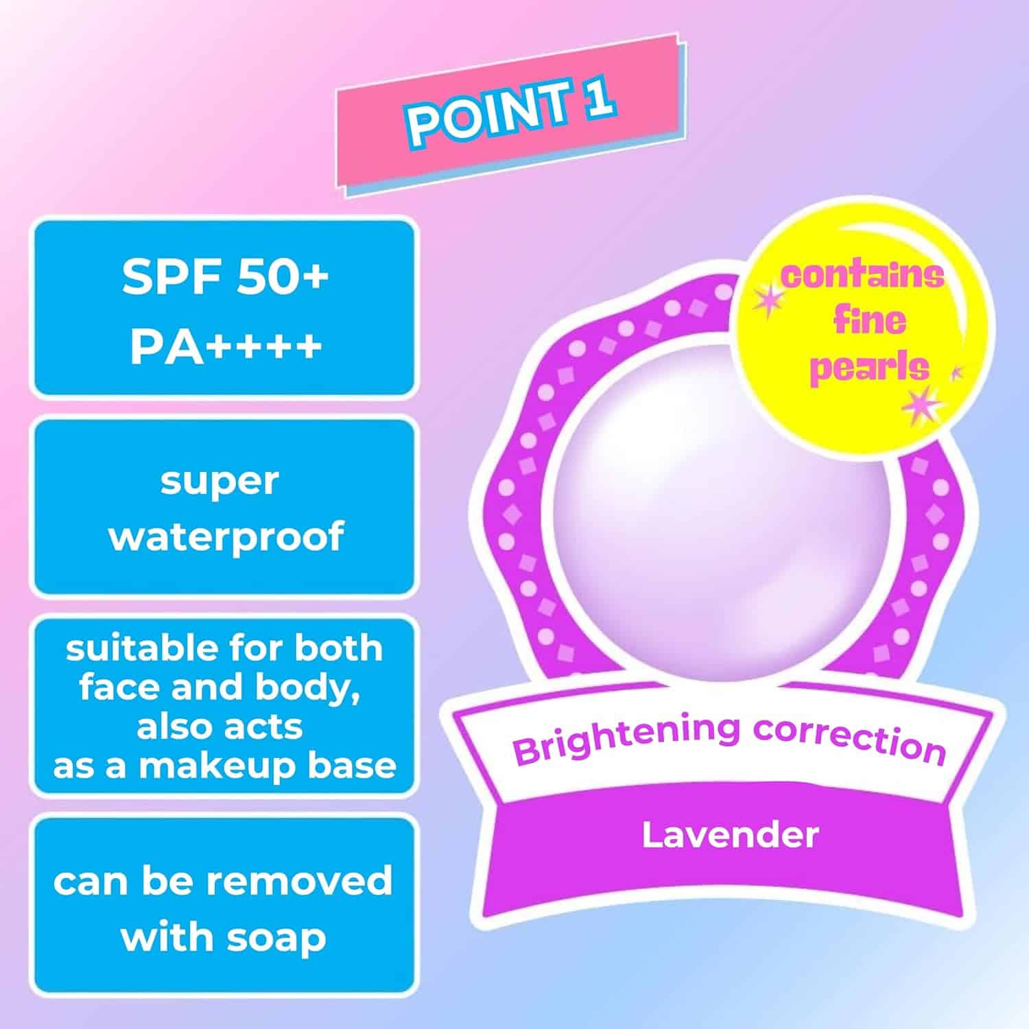 Rohto mentholatum – skin aqua tone up essence spf 50+ pa++++ - lavender - image 2