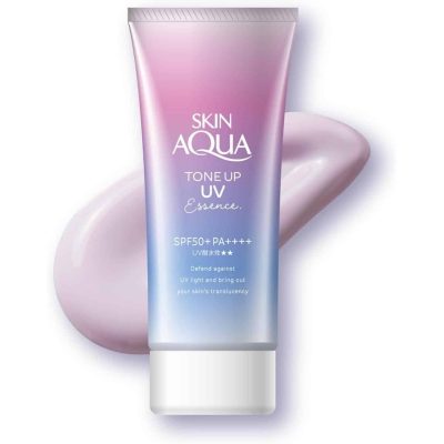 ROHTO MENTHOLATUM – Skin Aqua Tone Up Essence SPF 50+ PA++++ - Lavender