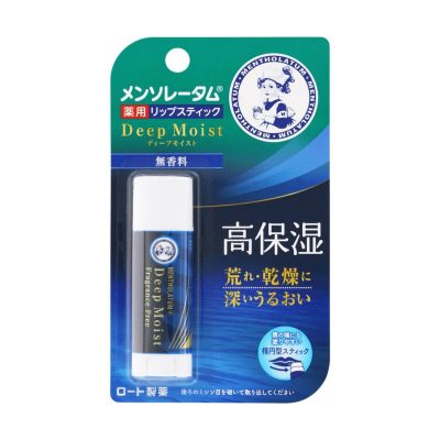 ROHTO MENTHOLATUM – Deep Moist Lip Balm SPF 20 PA+ - Fragrance Free