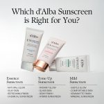 D’ALBA – Waterfull Essence Sun Cream SPF 50+ PA++++ - Image 3
